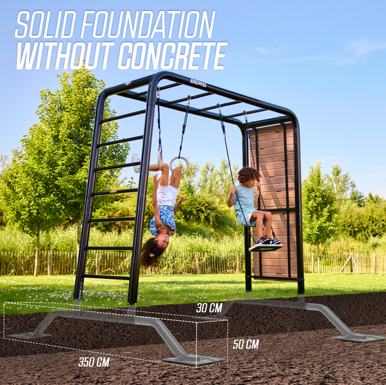 BERG Berg Playbase Extra Large + Family Set på