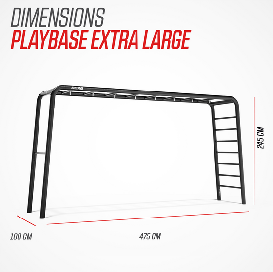 BERG Berg Playbase Extra Large + Family Set på