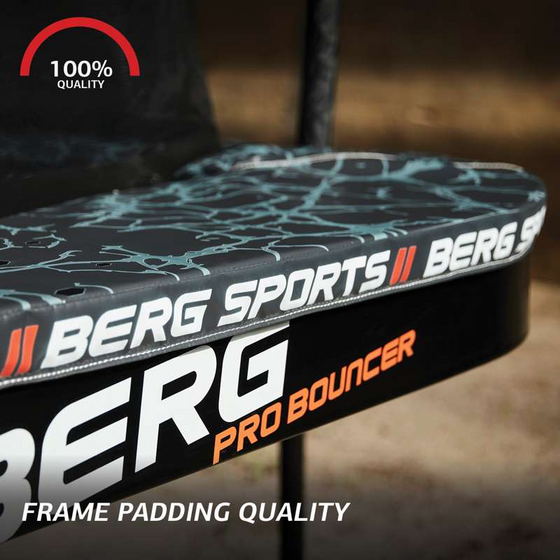 BERG Berg Sports Ultim Pro Bouncer Regular 500 + Safety Net Xl på
