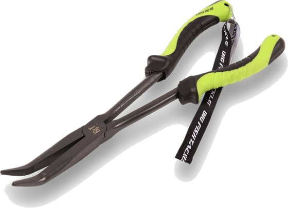 BFT Bft Long Nose Pliers, 28cm, Bent - Teflon Coated på