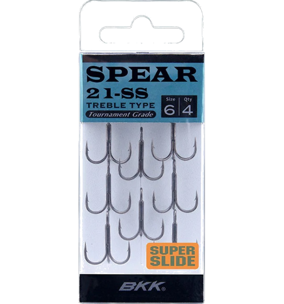 BKK Bkk Spear-21 Ss #4 Treble Hook 7-pack på