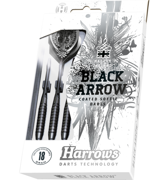 HARROWS Black Arrow, Soft Tip på