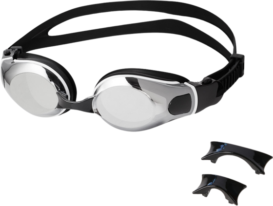 NORTHIX Black Swimming Goggles, Anti-fog, Uv Protection på