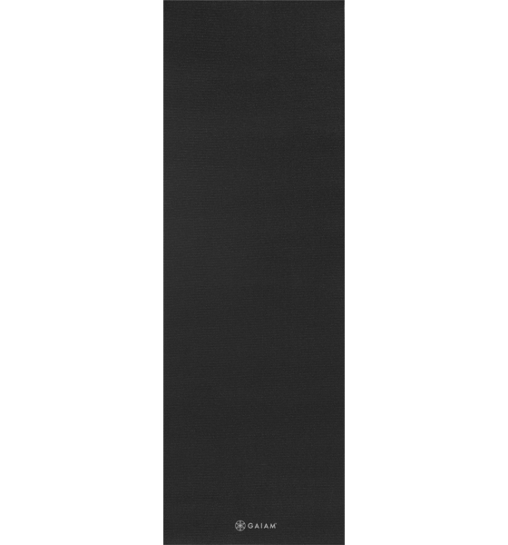 GAIAM Black Yoga Mat 4mm på