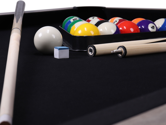 BLACKWOOD Blackwood Pool Table, Basic 6' Black på