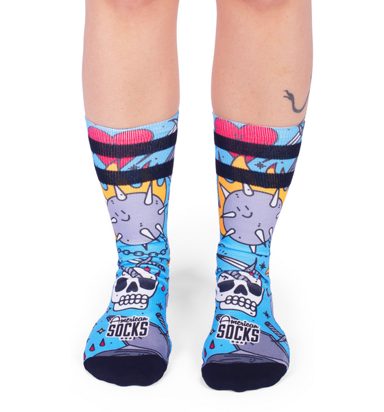 AMERICAN SOCKS Blast - Mid High på