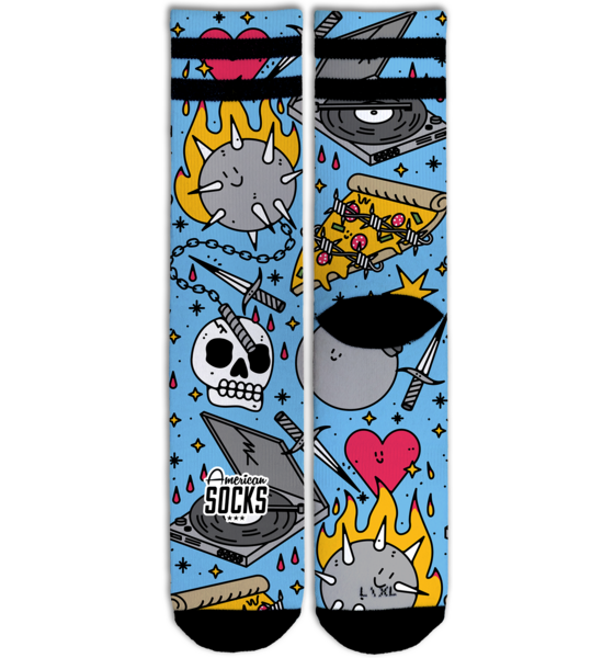 AMERICAN SOCKS Blast - Mid High på