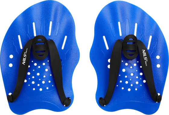NORTHIX Blue Swimming Hand Paddles, Adjustable, Ergonomic Design på