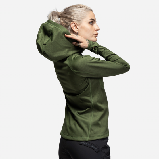 BEYOND NORDIC Bn101 Mid Layer Fleece Hoodie Women på