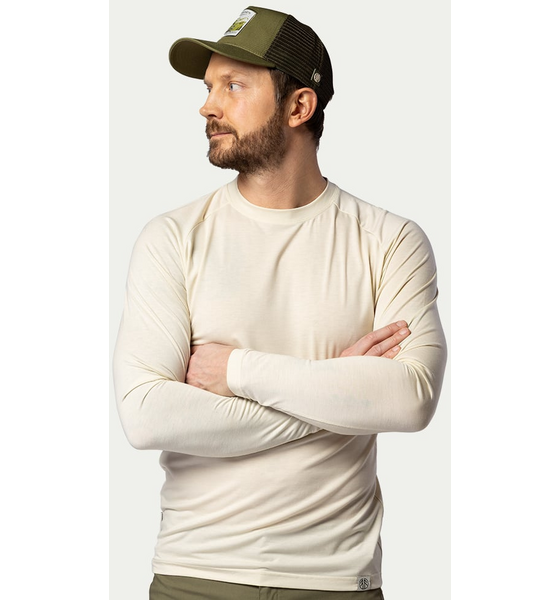 BEYOND NORDIC Bn219 Light Merino Ls Crew Men's på