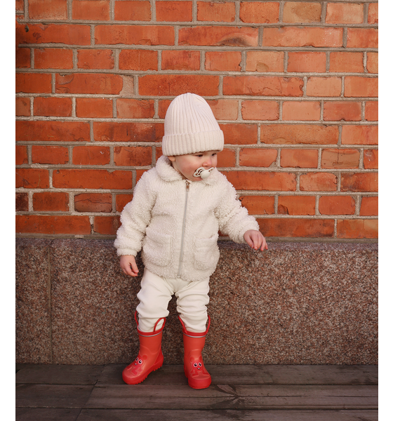 VINCENT SHOES Bobbo Red Rubberboot på