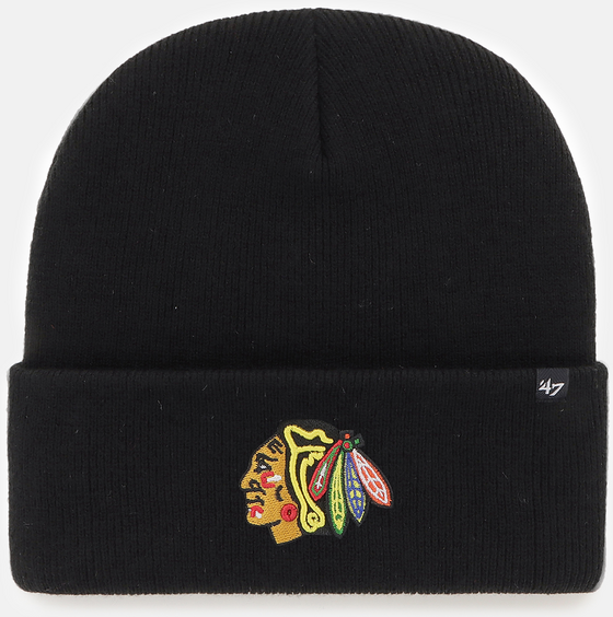 47 BRAND Chicago Blackhawks Beanie Haymaker på