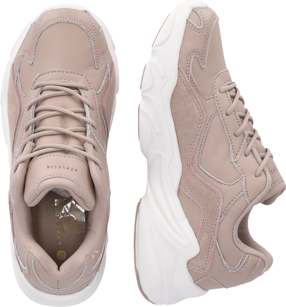 ATHLECIA Chunky Leather Trainers Sneaker på
