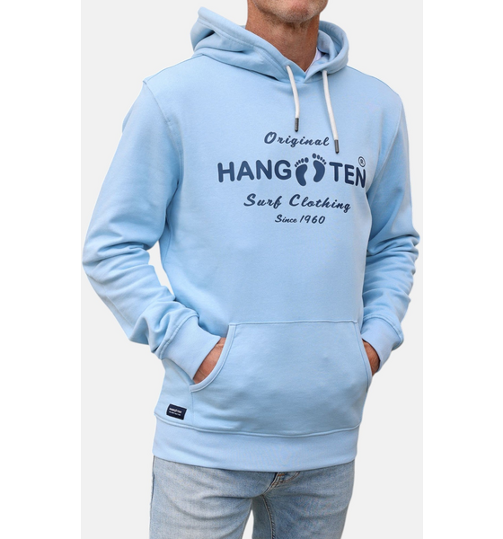 HANG TEN Classic Logo Organic Cotton Hoodie på