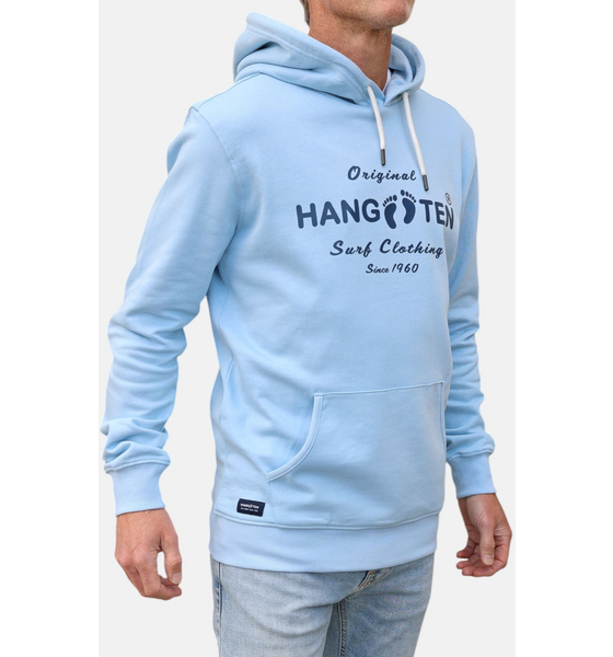 HANG TEN Classic Logo Organic Cotton Hoodie på