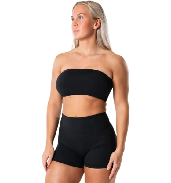 RELODE Clean Bandeau Top - Svart på