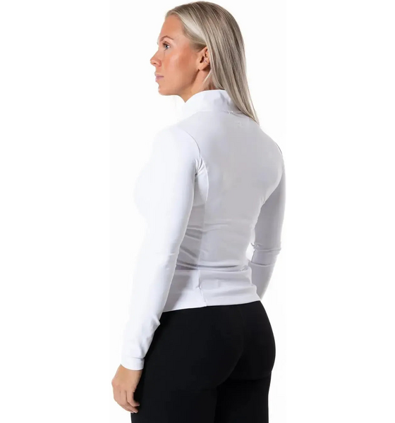 RELODE Clean Zip Longsleeve - Vit på