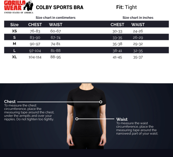 GORILLA WEAR Colby Sports Bra på