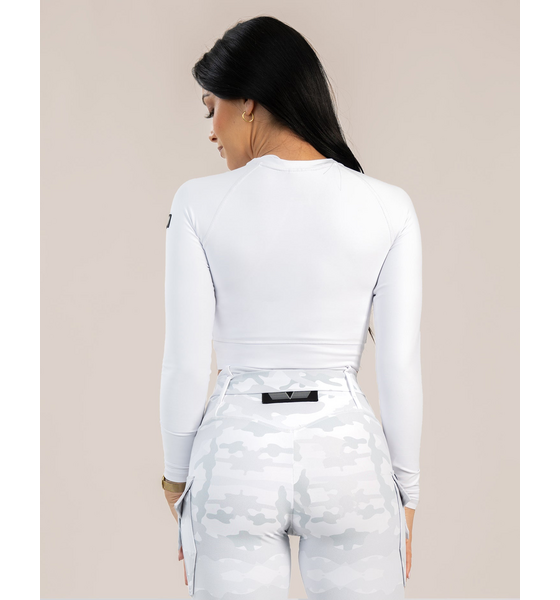 GAVELO Cropped Long Sleeve Frost på