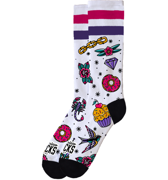 AMERICAN SOCKS Cupcake - Mid High på