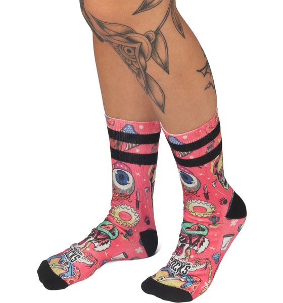 AMERICAN SOCKS Cycling Beast - Mid High på
