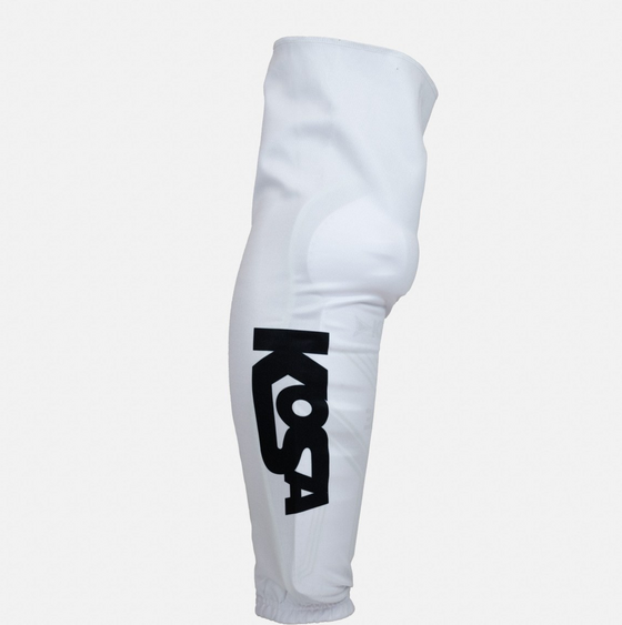 KOSA Damask Pro Bandy Sock White (junior) på