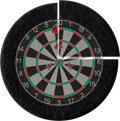 NORTHIX Dartboard Surround, 4-piece Felt, Noise Reduction på