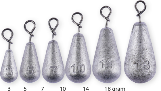DARTS SBS Darts Sbs Clip Weights/lead 14g 3-pack på