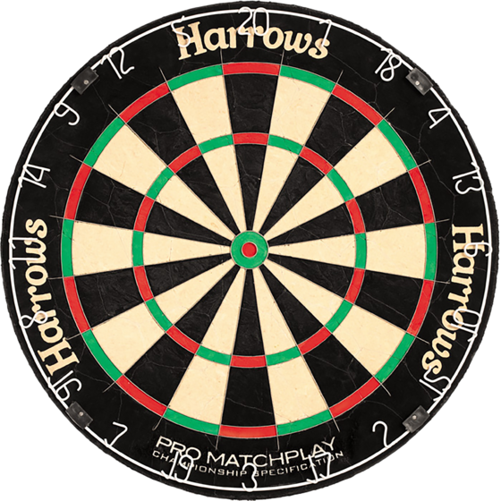 HARROWS Darttavla Bristle Matchplay på