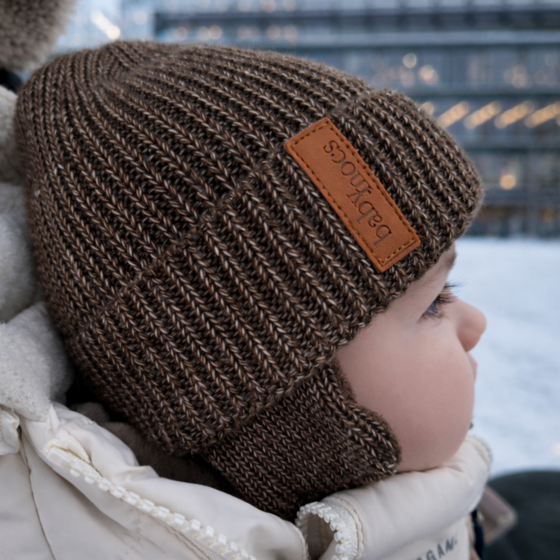 BABYMOCS Earflap Beanie på