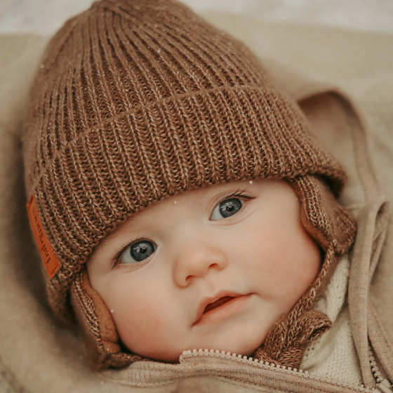 BABYMOCS Earflap Beanie på