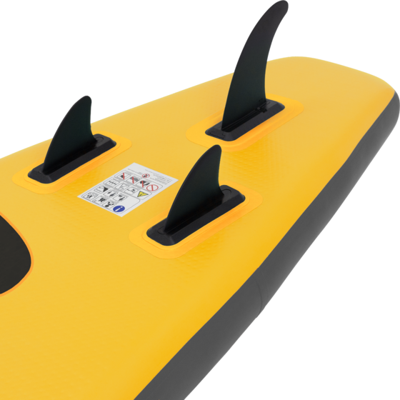 ECD GERMANY Ecd Germany Inflatable Stand Up Paddle Board Makani 320 X 80 X 15 Cm Yellow Pvc Sup Board Set Up på