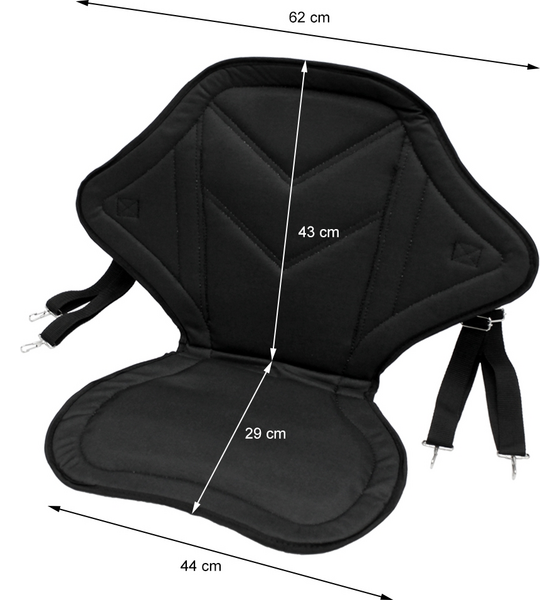 ECD GERMANY Ecd Germany Universal Kayak Seat With Backrest, Adjustable Sup Seat For Stand Up Paddle Boards på