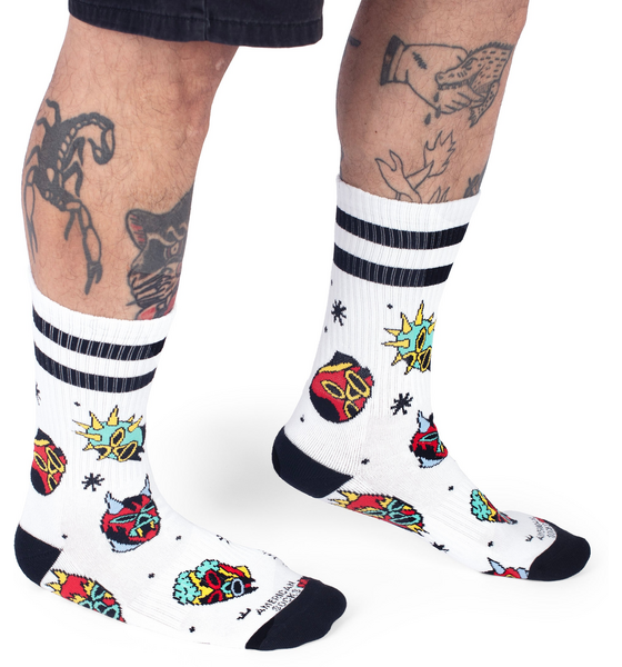 AMERICAN SOCKS El Luchador - Mid High på