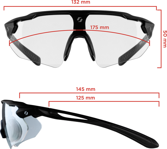 STIGA Eyewear Performance Kit Black - M på
