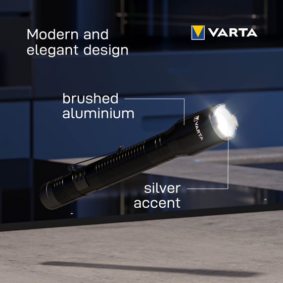 VARTA Ficklampa F20 Pro Aluminium 250 Lm på