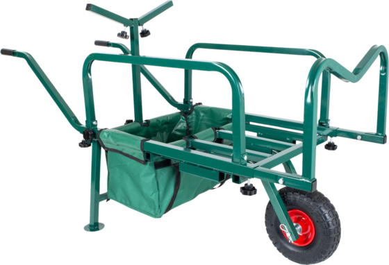 NORTHIX Fishing Trolley With Bag – Metal Frame, Pneumatic Tyres på