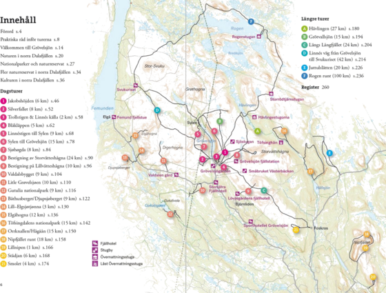 CALAZO Fjällvandra Kring Grövelsjön på