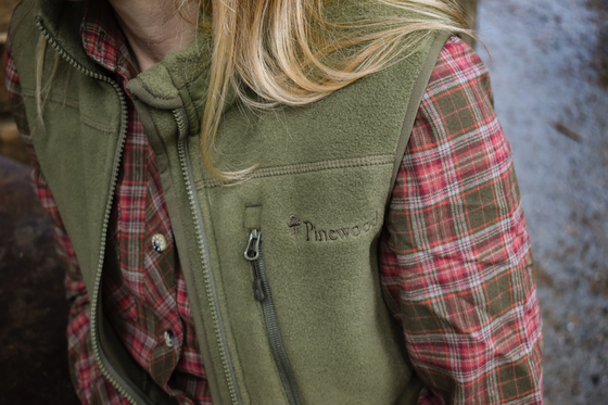 PINEWOOD Fleece Vest W på
