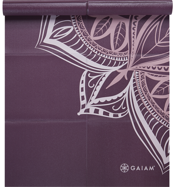 GAIAM Foldable Cranberry Point Yoga Mat 2mm på