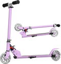 NORTHIX Foldable Height-adjustable Children's Scooter With 2 Flashing Wheels For Children Aged 4 And Over Pu på