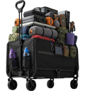 NORTHIX Foldable Wagon With Tailgate, Waterproof Cover på