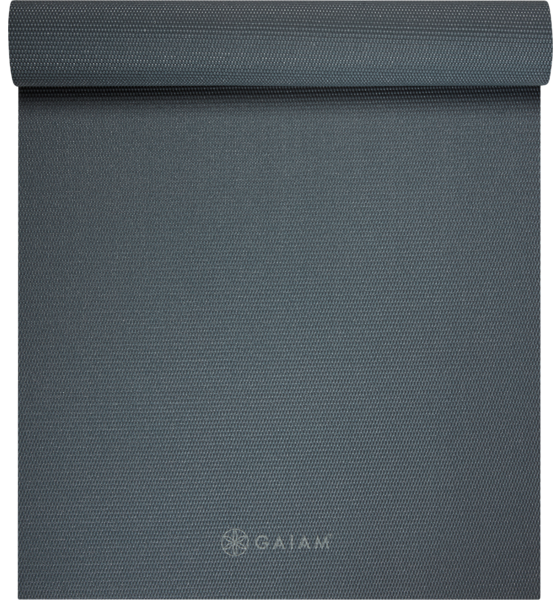 GAIAM Folkstone Grey Yoga Mat 4mm på