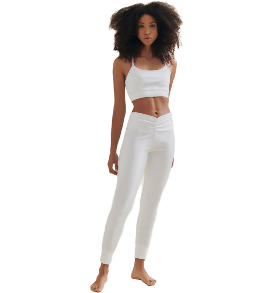 WELLICIOUS Fresher Cropped Tank - Diamond White på