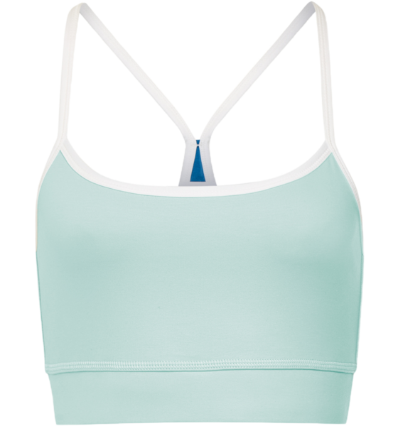 WELLICIOUS Fresher Cropped Tank - Sea Green/shoreline Blue på
