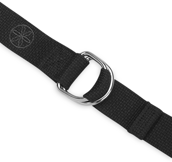 GAIAM Gaiam Yoga Strap Black - 8ft (244cm) på