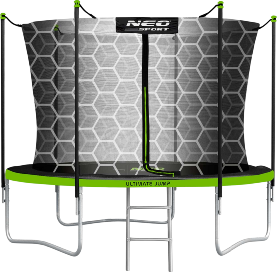 B2X Garden Trampoline 312 Cm With Safety Net And Ladder From Neo-sport på