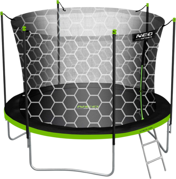 B2X Garden Trampoline 312 Cm With Safety Net And Ladder From Neo-sport på