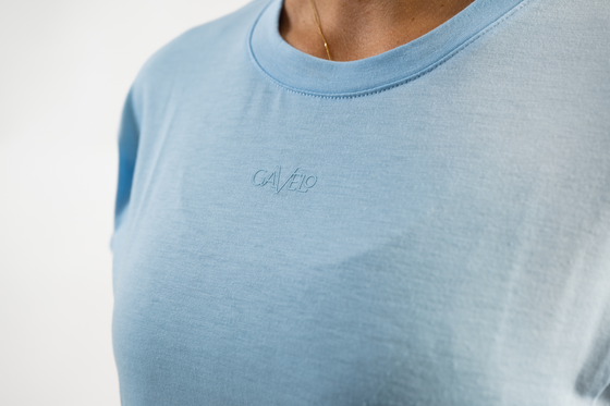 GAVELO Gavelo Soft Performance Tee Air Blue på