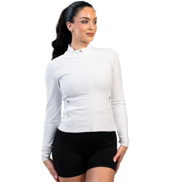 GAVELO Gavelo Zip Jacket White på